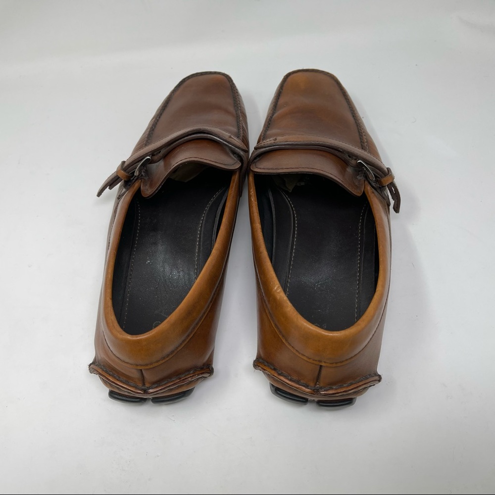 Prada shoes loafers belt leather driving shoes slip on in size 11 - Picture 15 of 16